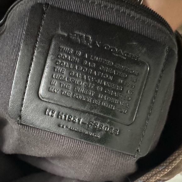 Coach Star Wars Canvas Tote Limited Edition - Picture 6 of 6